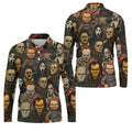 STYLE:Long Sleeve Polo Shirt