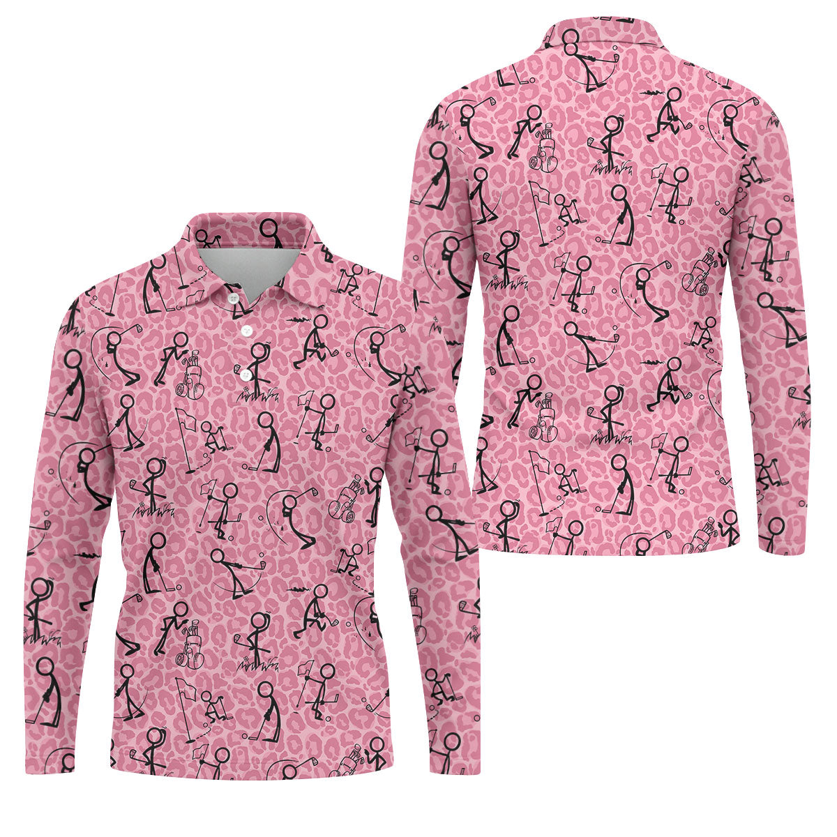 STYLE:Long Sleeve Polo Shirt