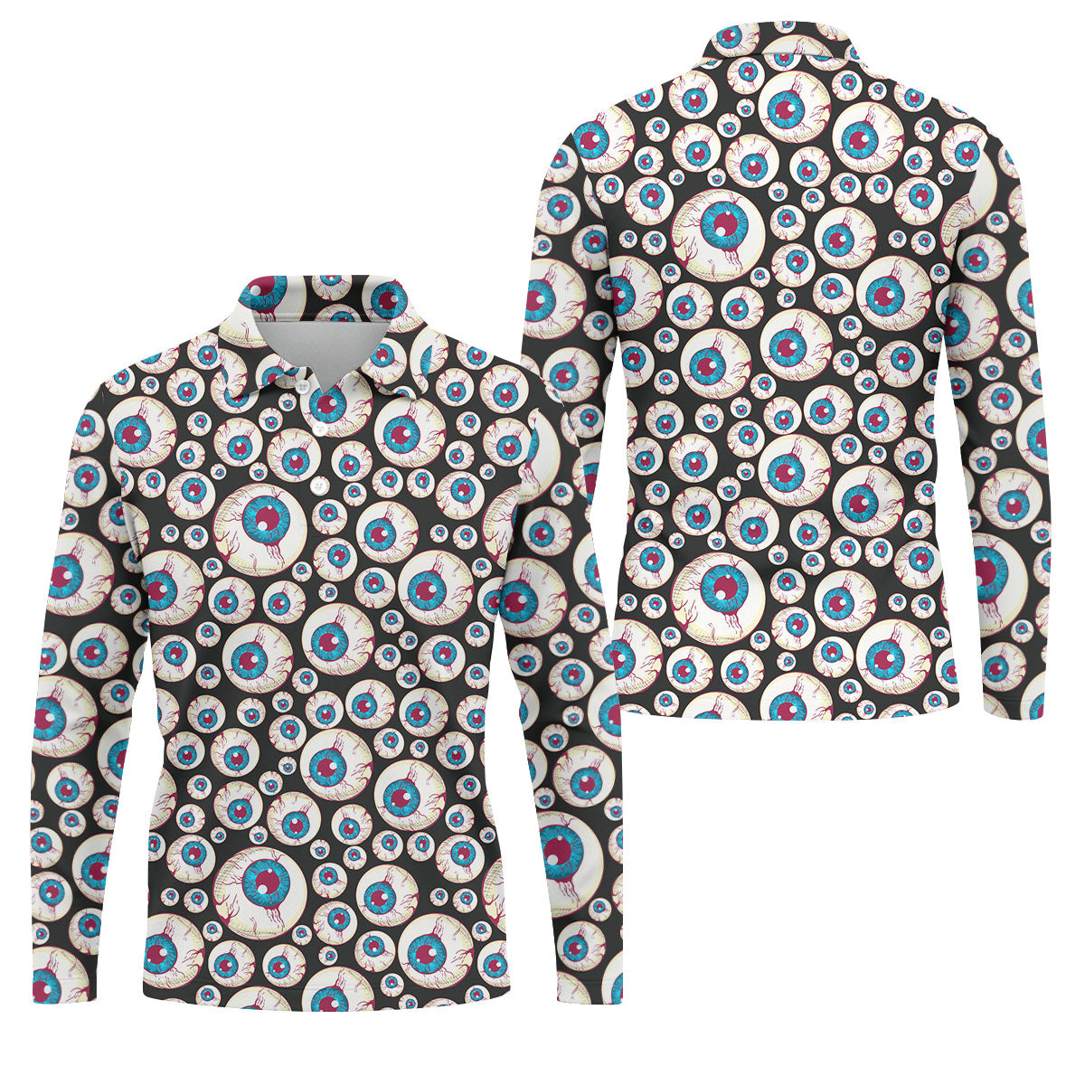 STYLE:Long Sleeve Polo Shirt