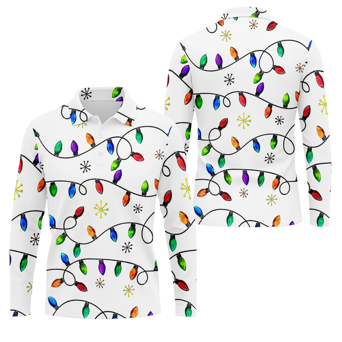 STYLE:Long Sleeve Polo Shirt