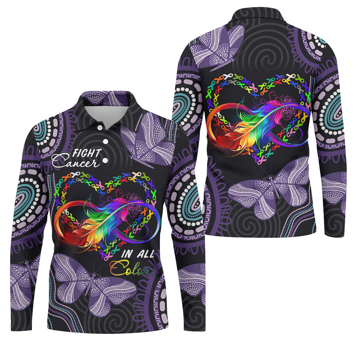 STYLE:Long Sleeve Polo Shirt