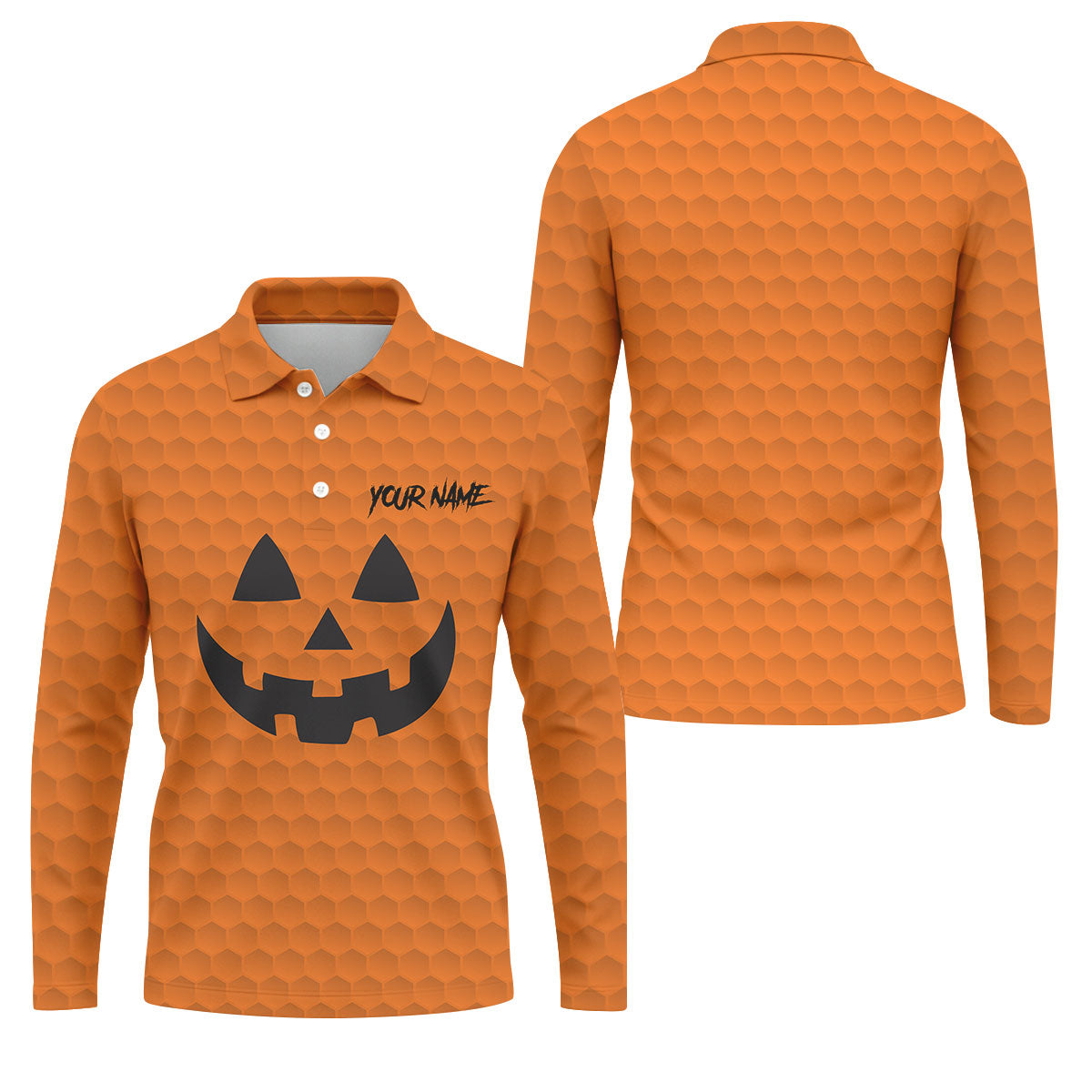 STYLE:Long Sleeve Polo Shirt