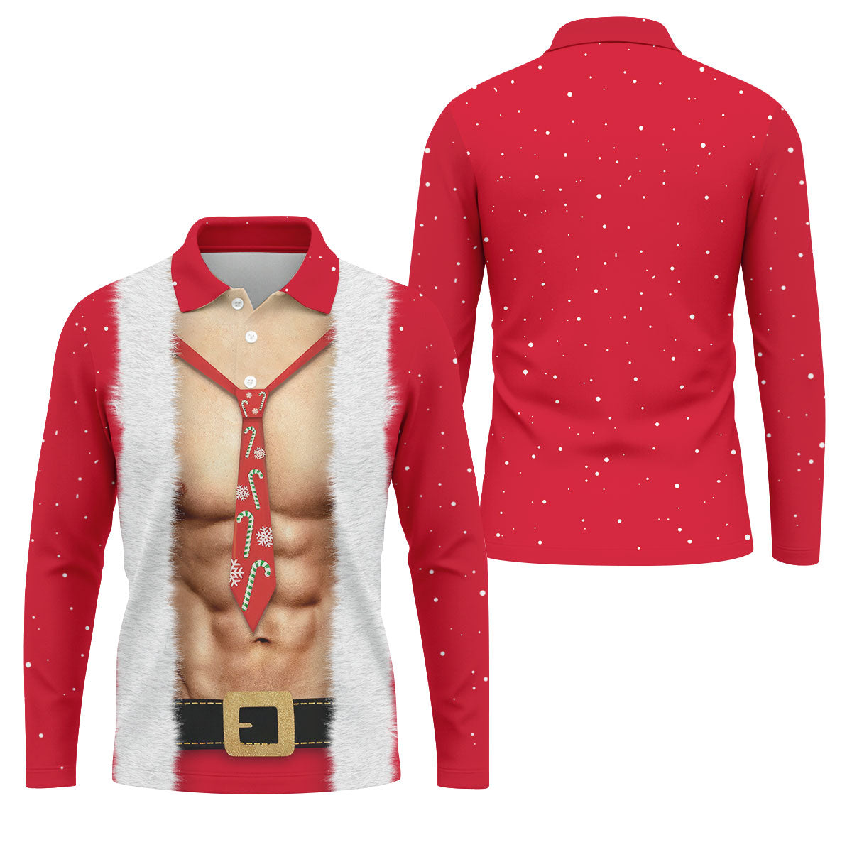 STYLE:Long Sleeve Polo Shirt