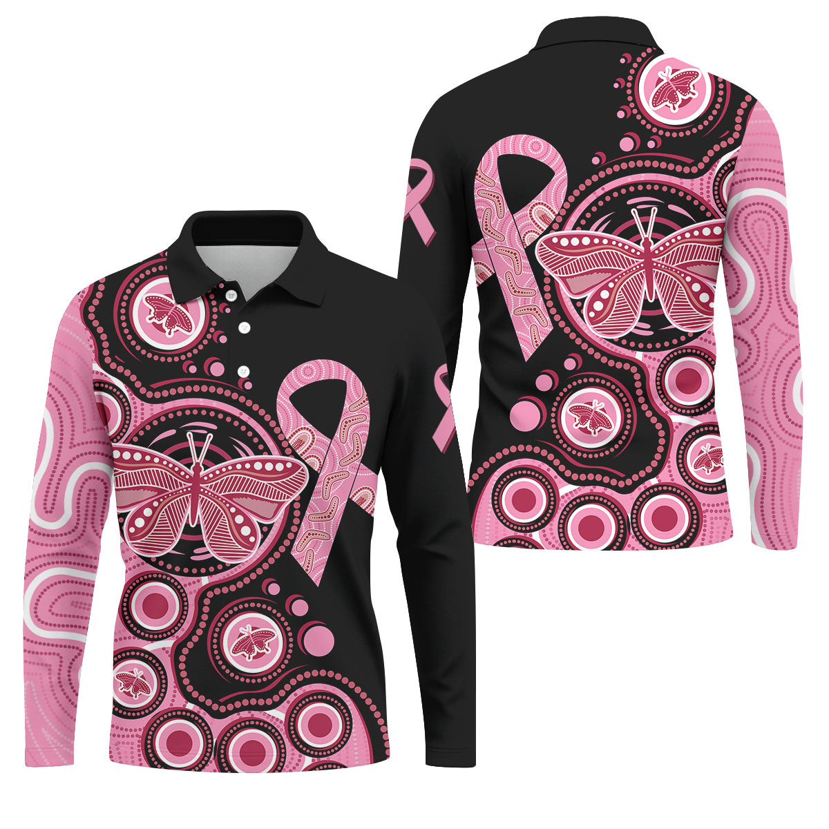 STYLE:Long Sleeve Polo Shirt