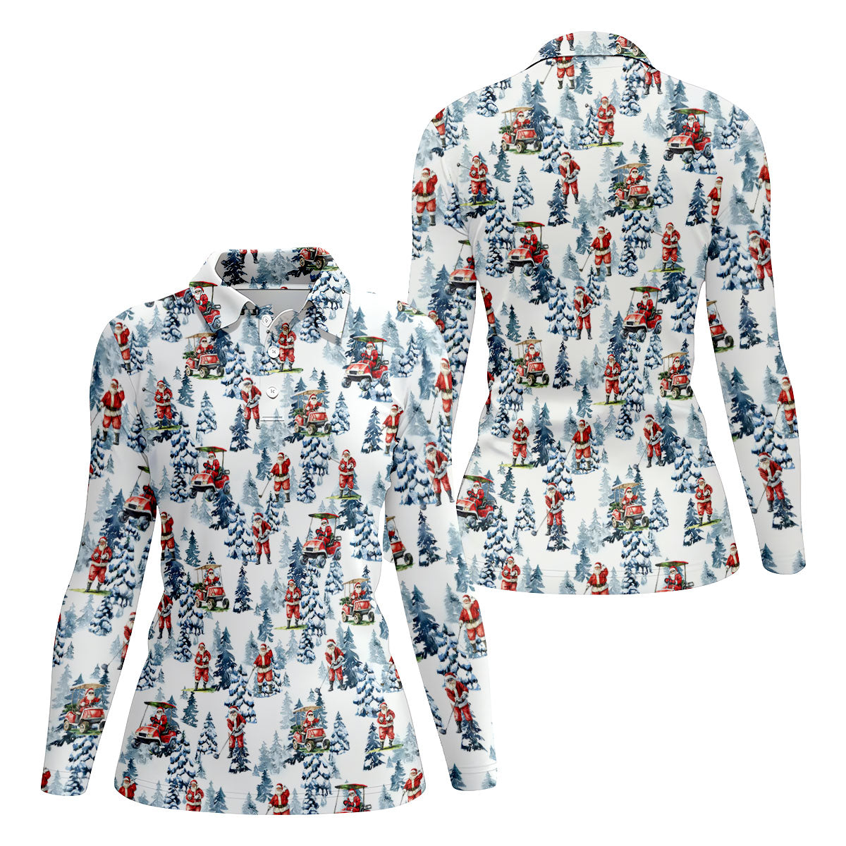 STYLE:Long Sleeve Polo Shirt