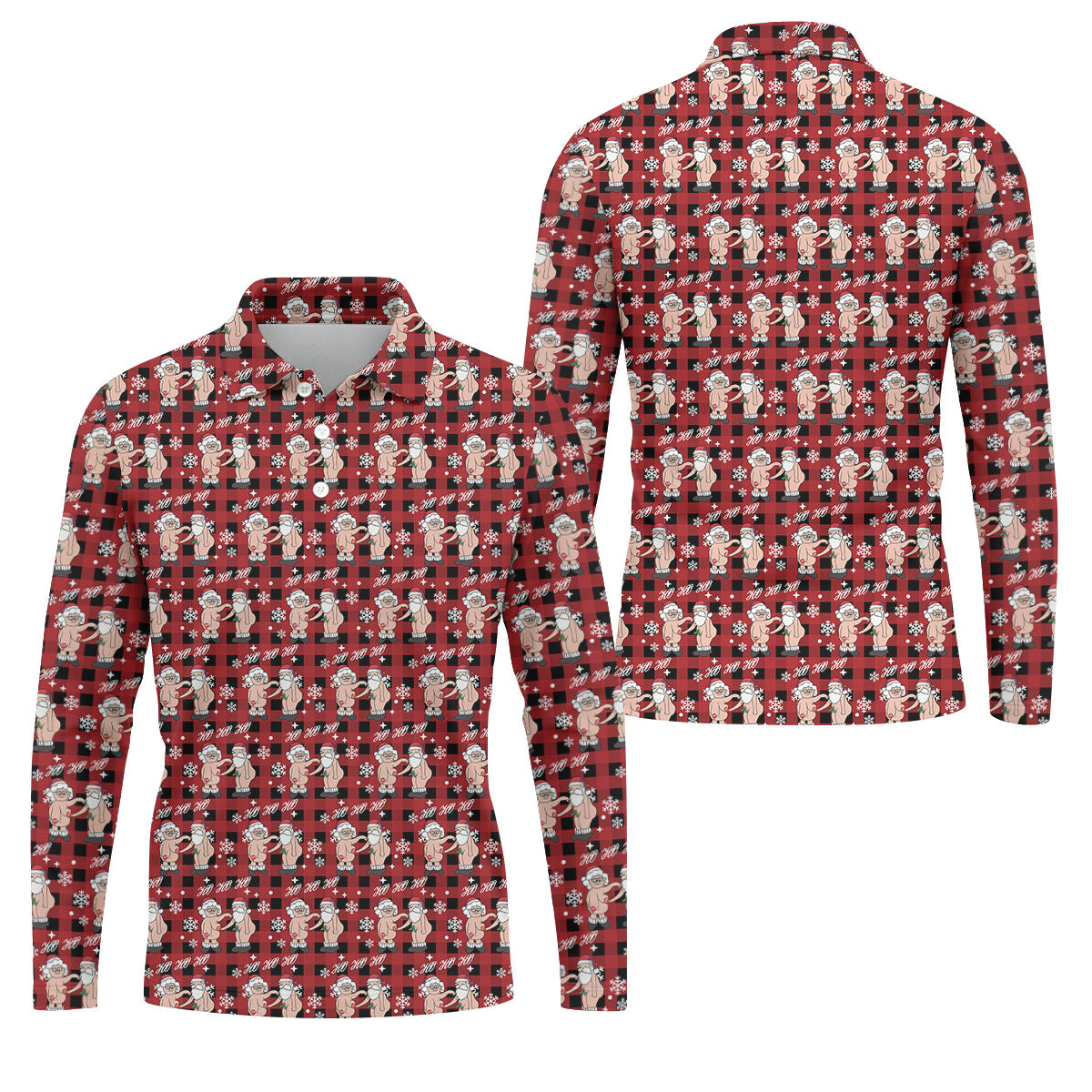 STYLE:Long Sleeve Polo Shirt