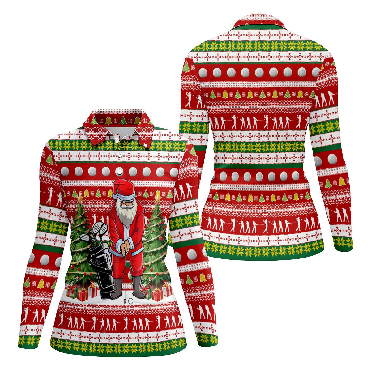 STYLE:Long Sleeve Polo Shirt