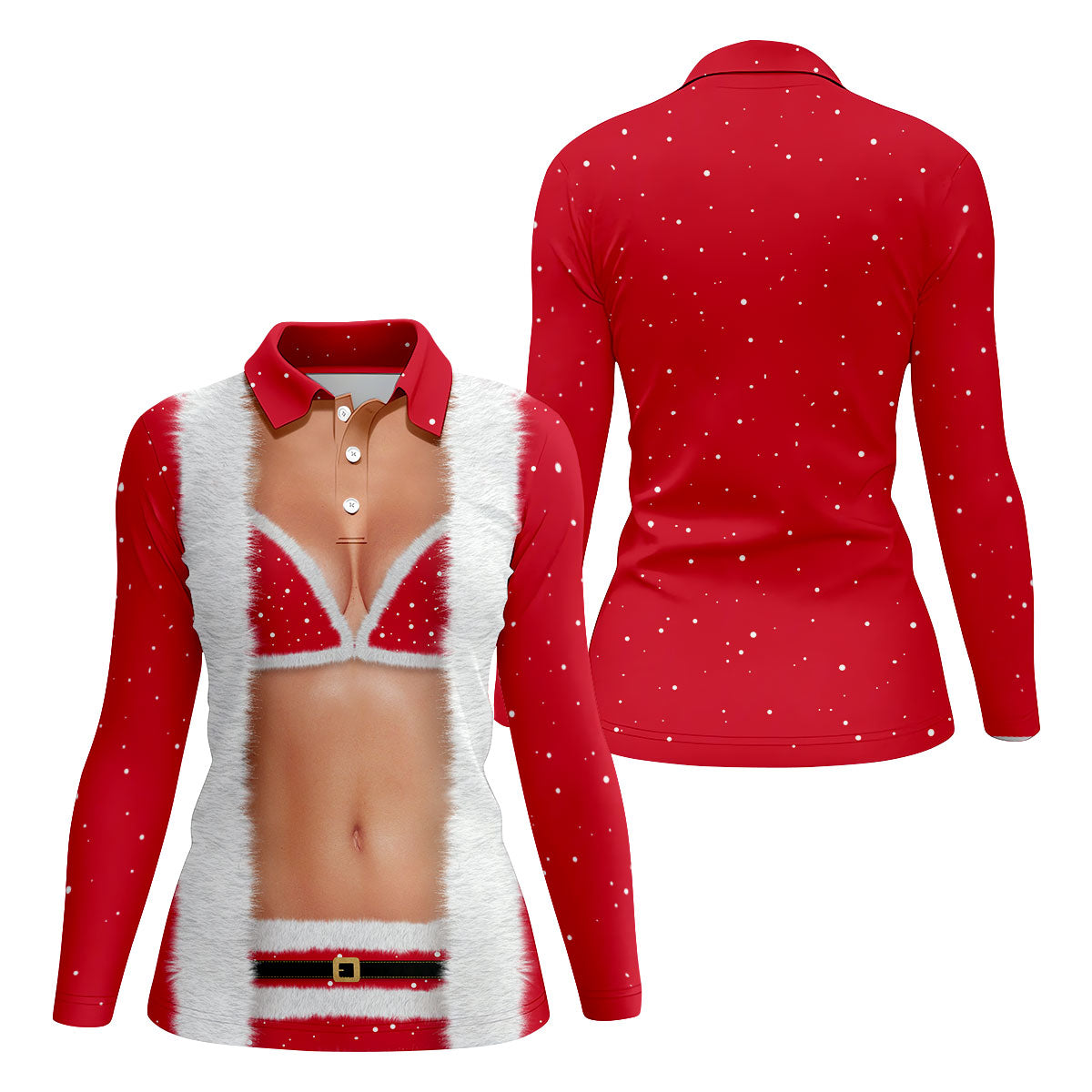 STYLE:Long Sleeve Polo Shirt