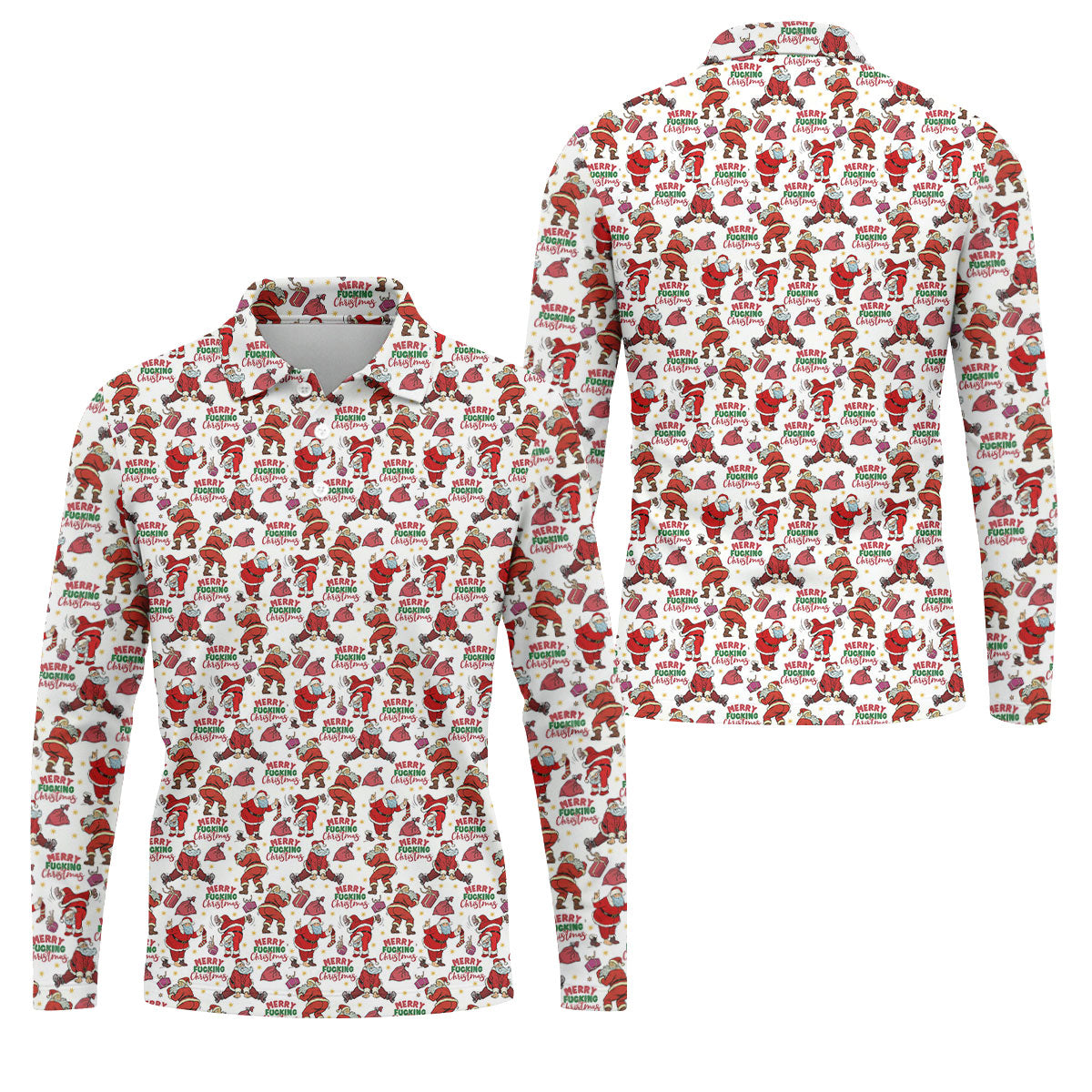 STYLE:Long Sleeve Polo Shirt