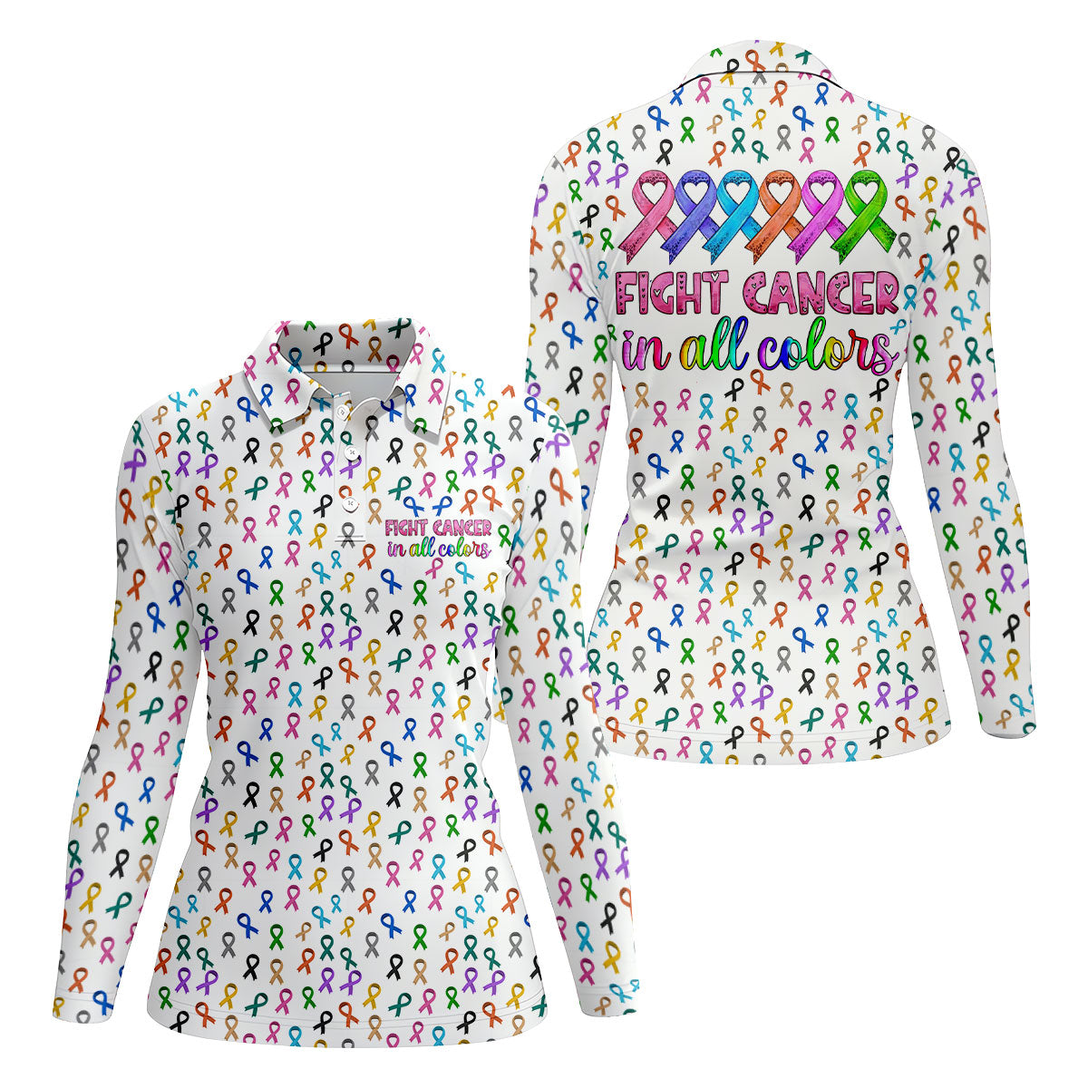 STYLE:Long Sleeve Polo Shirt