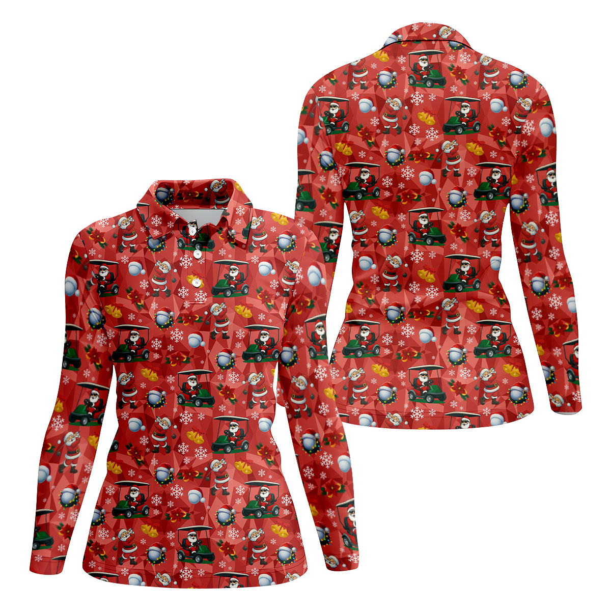 STYLE:Long Sleeve Polo Shirt