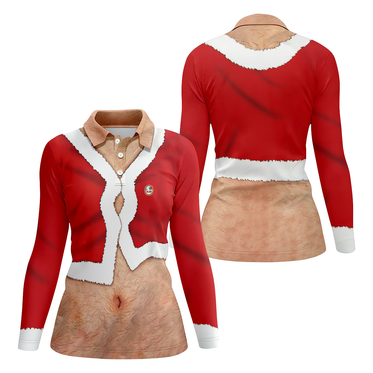 STYLE:Long Sleeve Polo Shirt