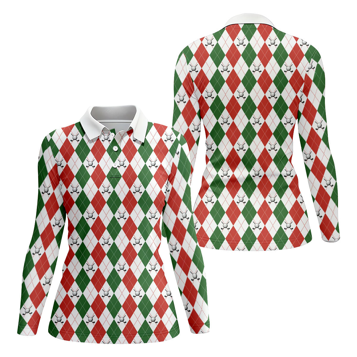 STYLE:Long Sleeve Polo Shirt