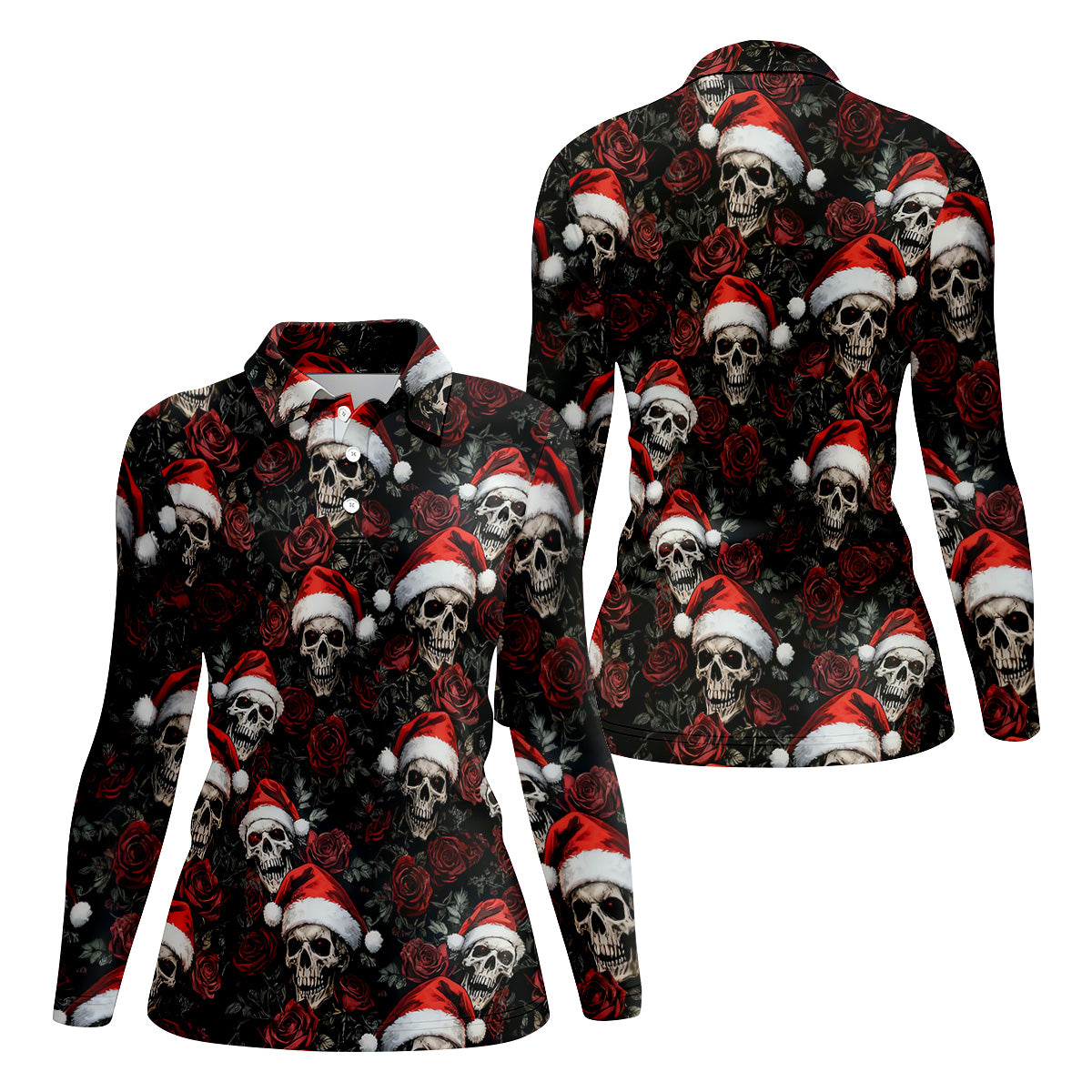 STYLE:Long Sleeve Polo Shirt