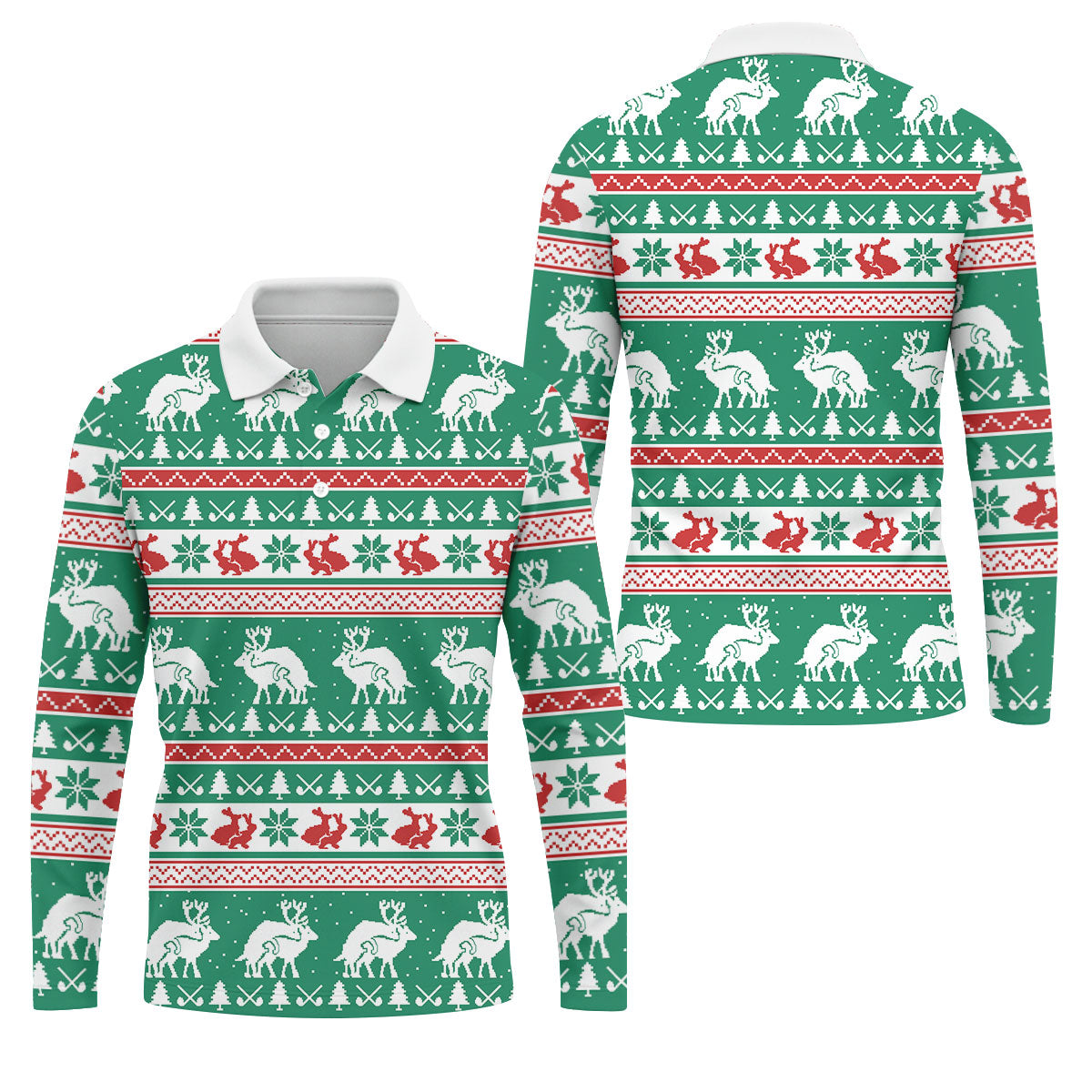 STYLE:Long Sleeve Polo Shirt