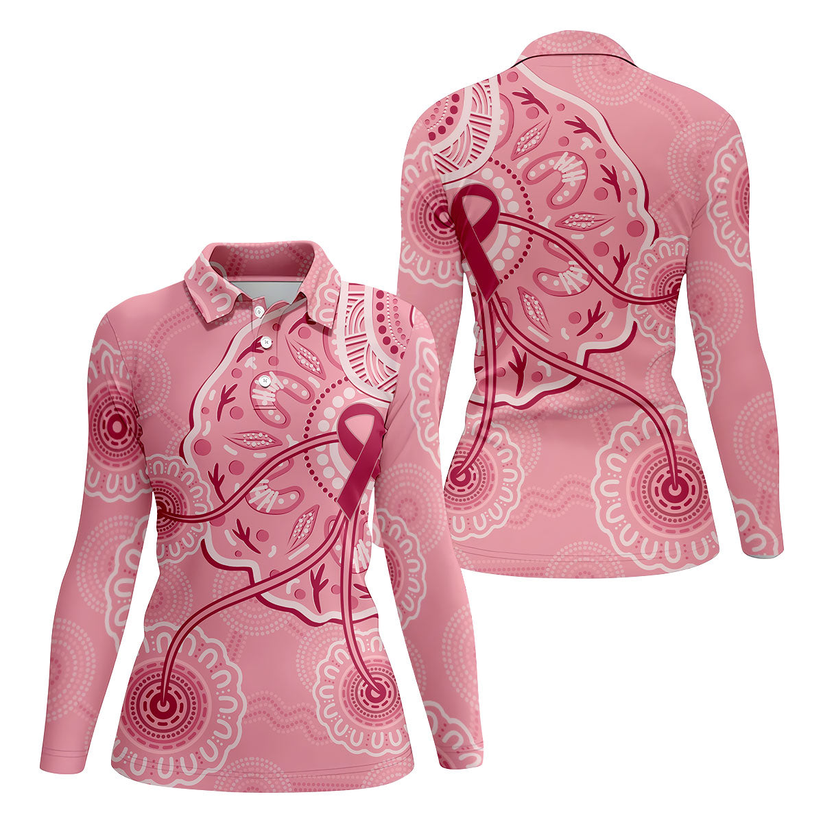 STYLE:Long Sleeve Polo Shirt