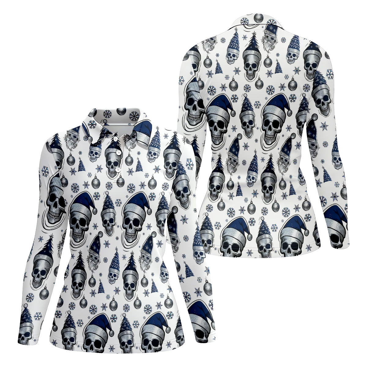 STYLE:Long Sleeve Polo Shirt