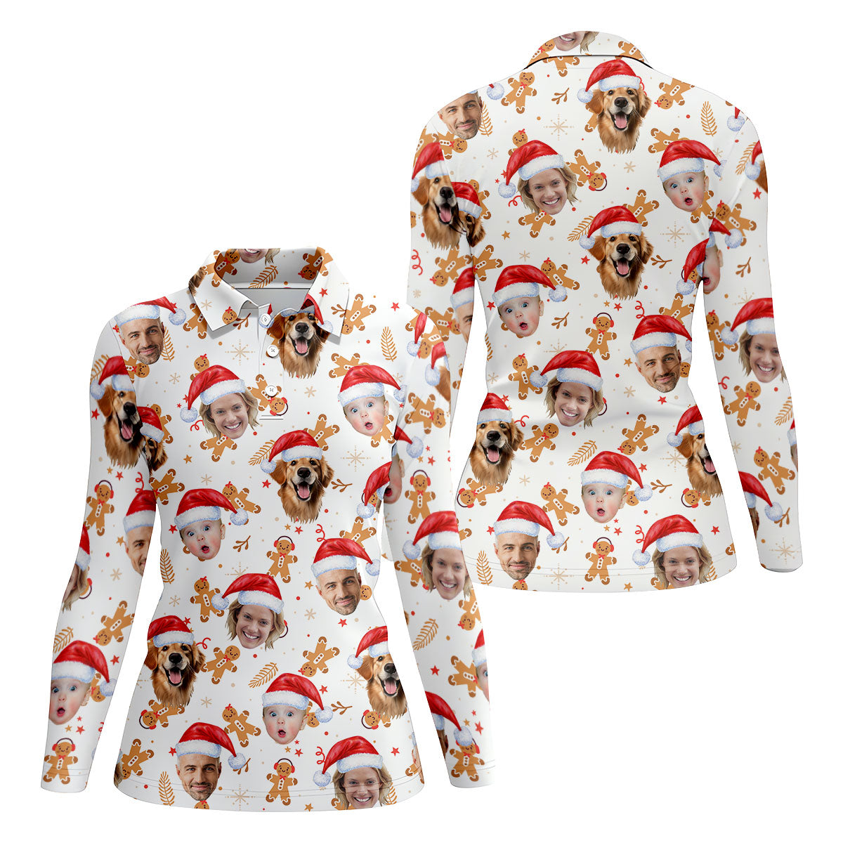 STYLE:Long Sleeve Polo Shirt