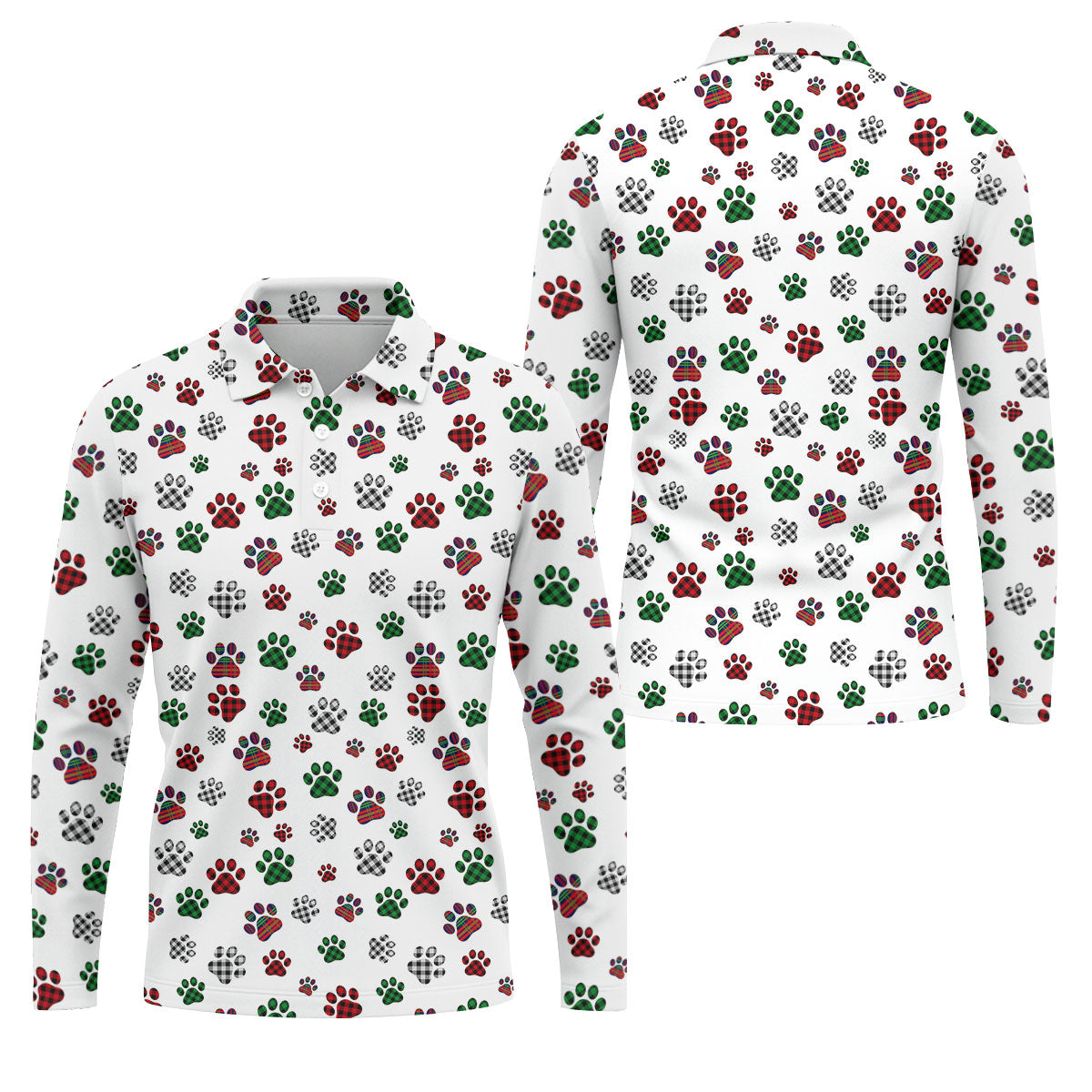 STYLE:Long Sleeve Polo Shirt