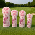 Flamingo Golf Head Cover - Custom Golf Headcovers Gift - View 2