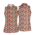 STYLE:Sleeveless Polo Shirt
