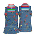 STYLE:Sleeveless Polo Shirt