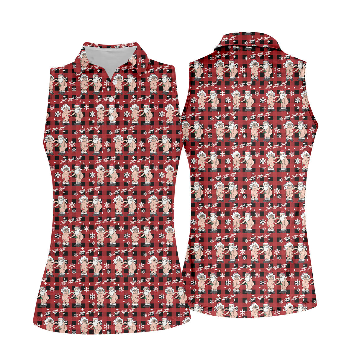 STYLE:Sleeveless Polo Shirt