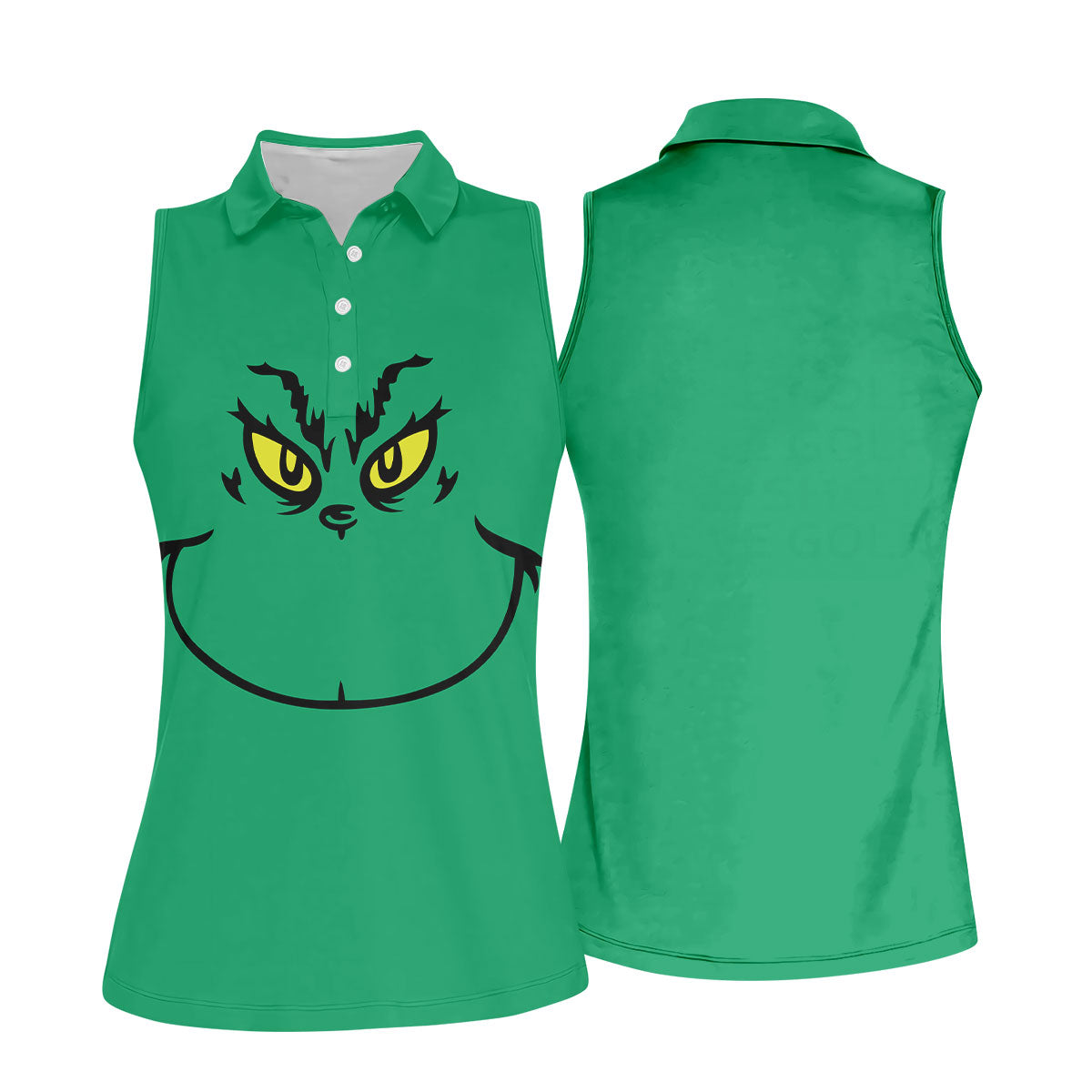 STYLE:Sleeveless Polo Shirt