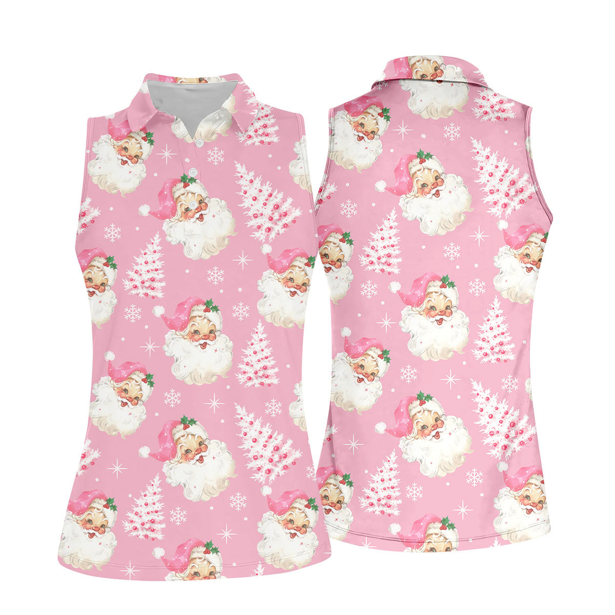 STYLE:Sleeveless Polo Shirt