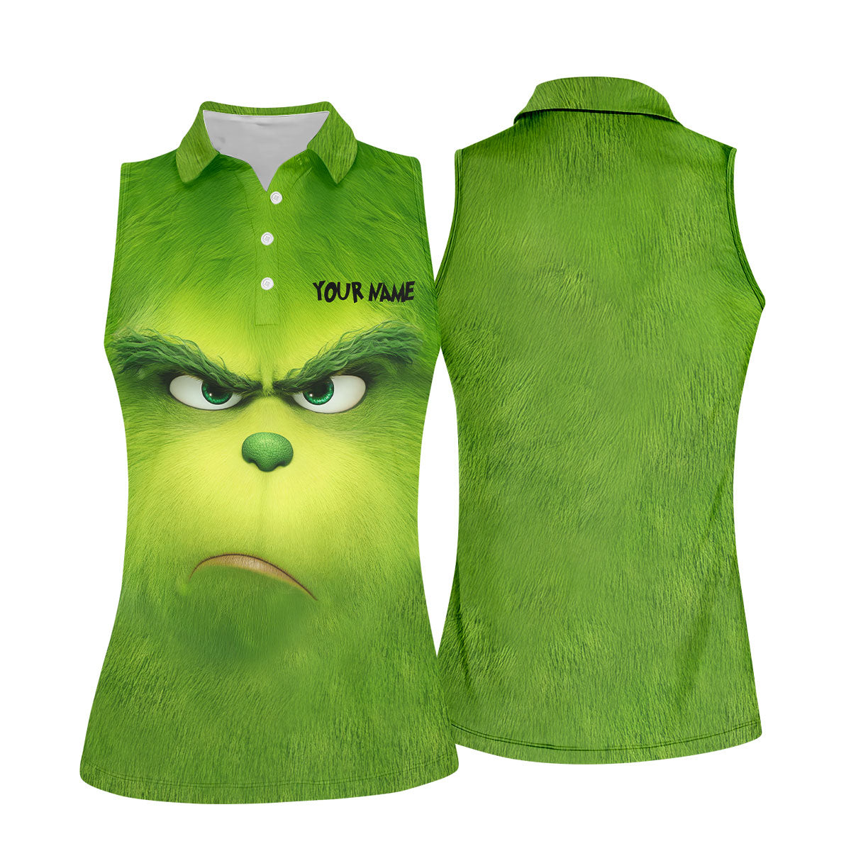 STYLE:Sleeveless Polo Shirt