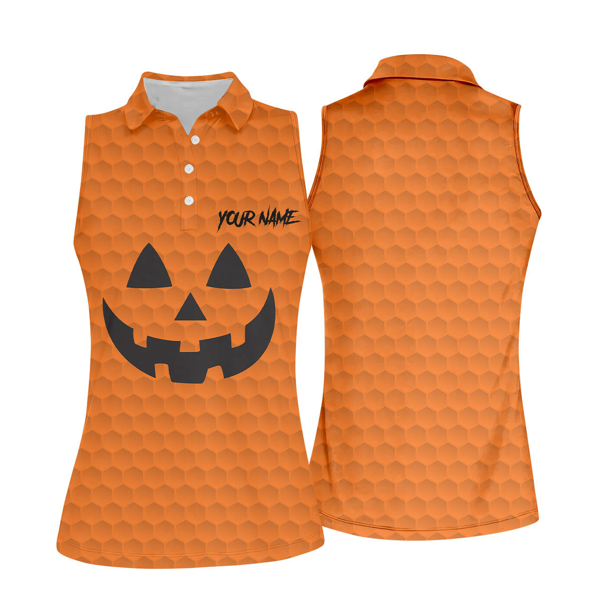 STYLE:Sleeveless Polo Shirt