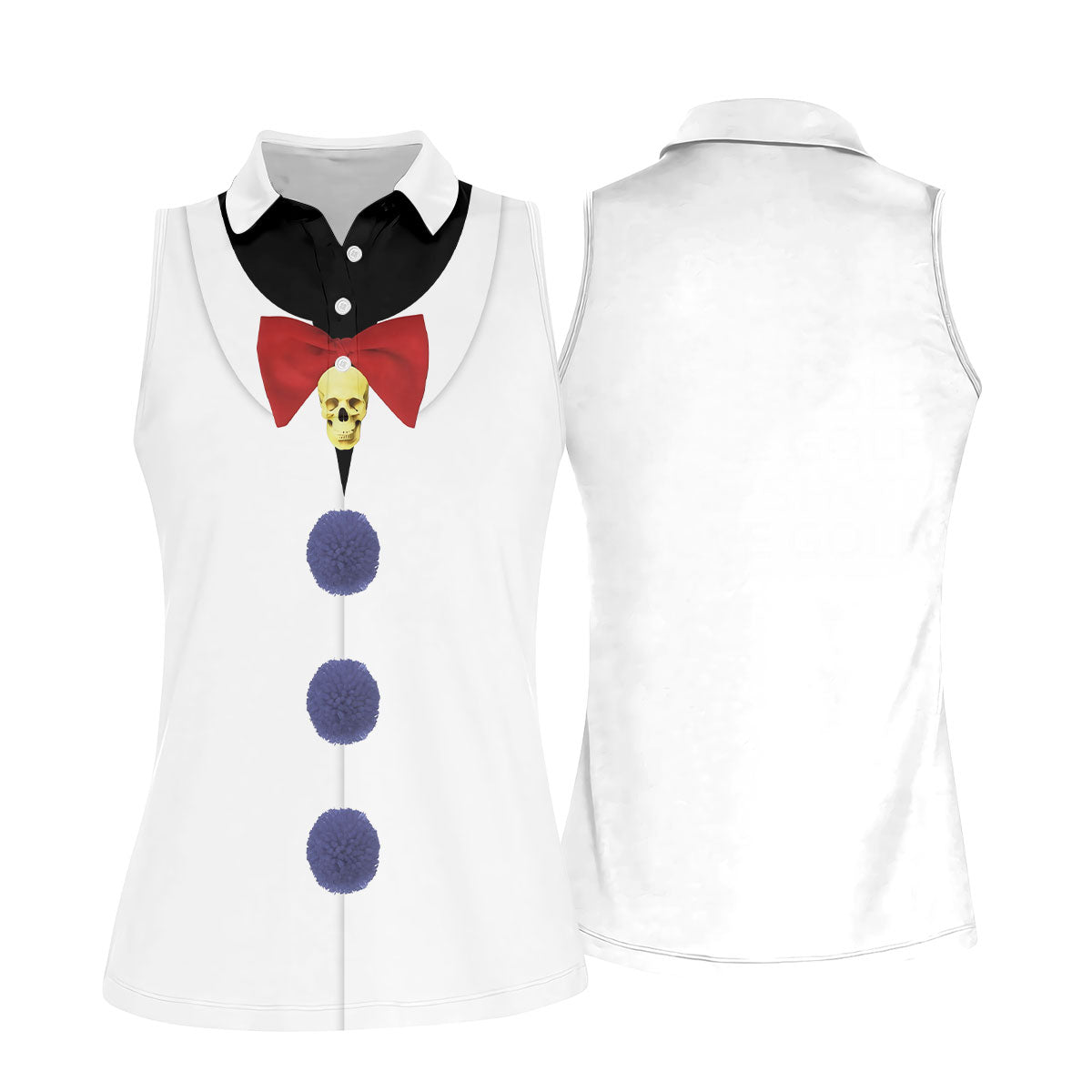 STYLE:Sleeveless Polo Shirt
