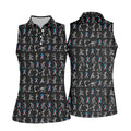 STYLE:Sleeveless Polo Shirt