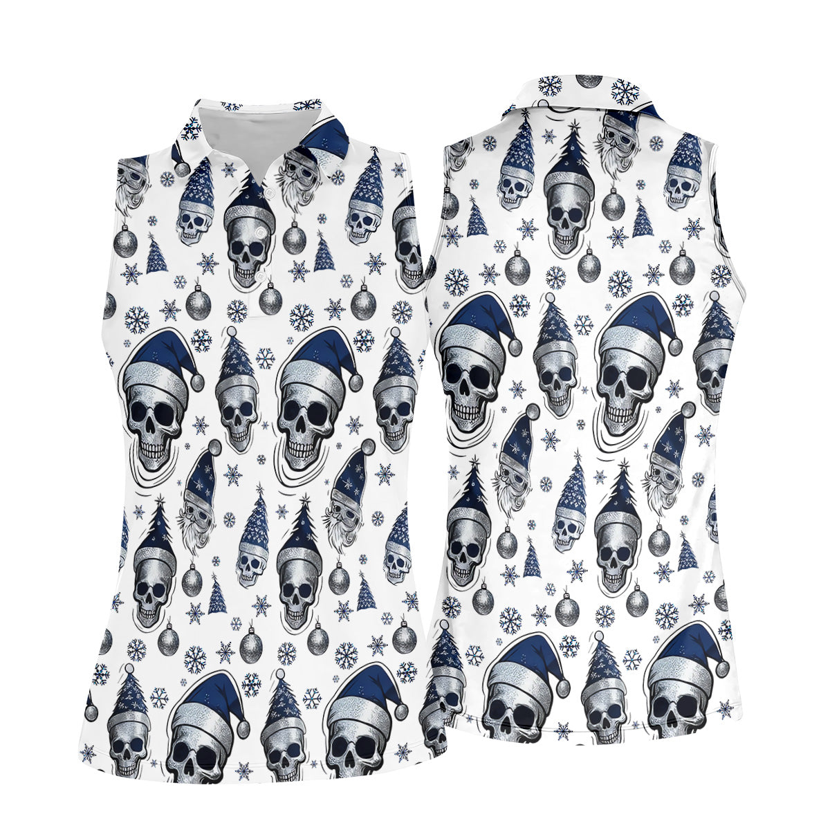 STYLE:Sleeveless Polo Shirt