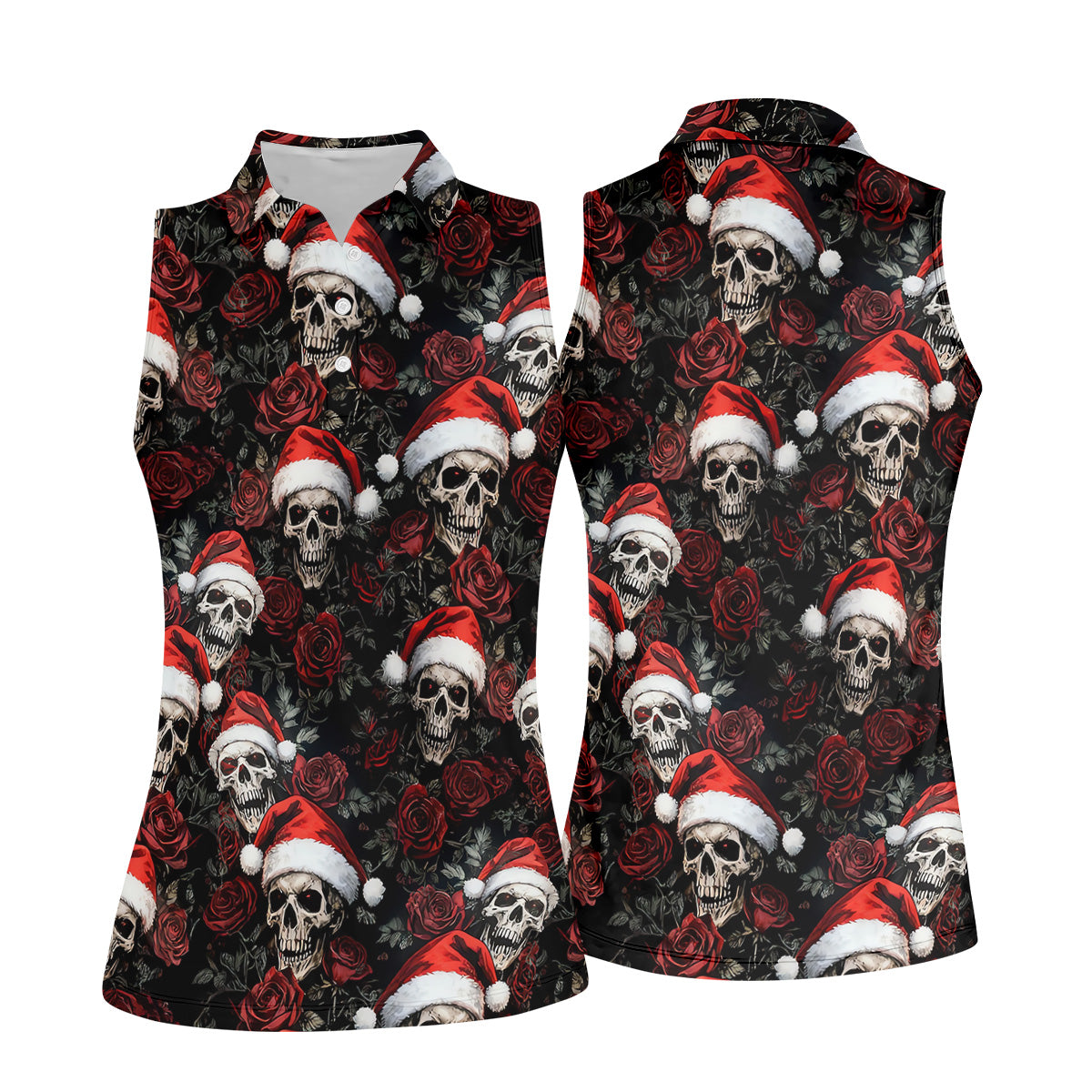 STYLE:Sleeveless Polo Shirt