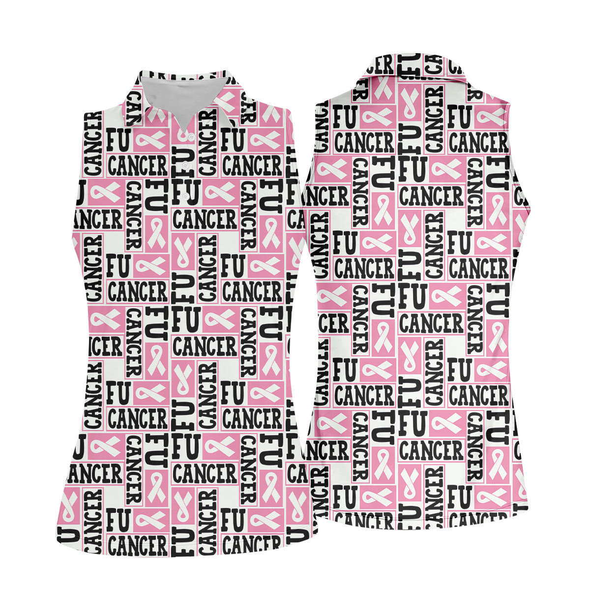 STYLE:Sleeveless Polo Shirt
