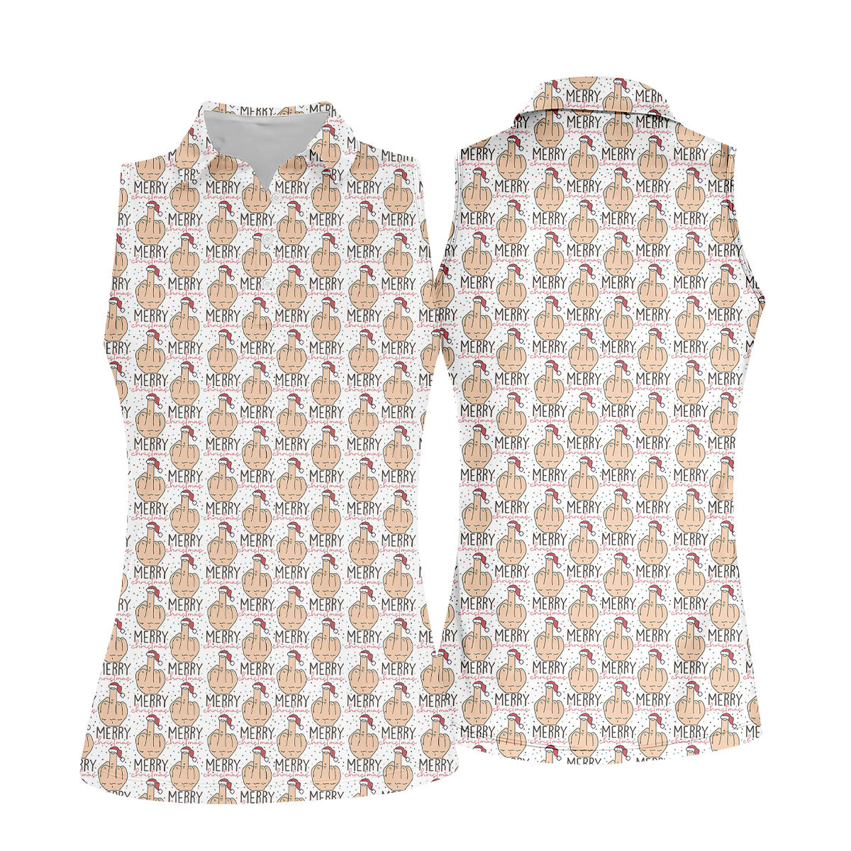 STYLE:Sleeveless Polo Shirt