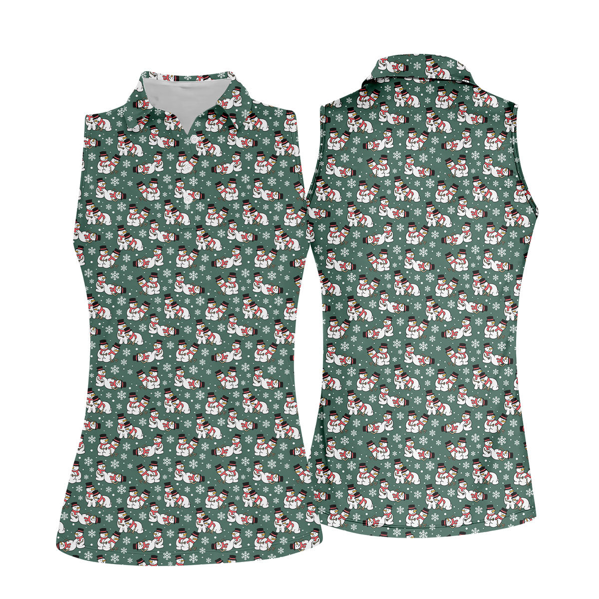 STYLE:Sleeveless Polo Shirt