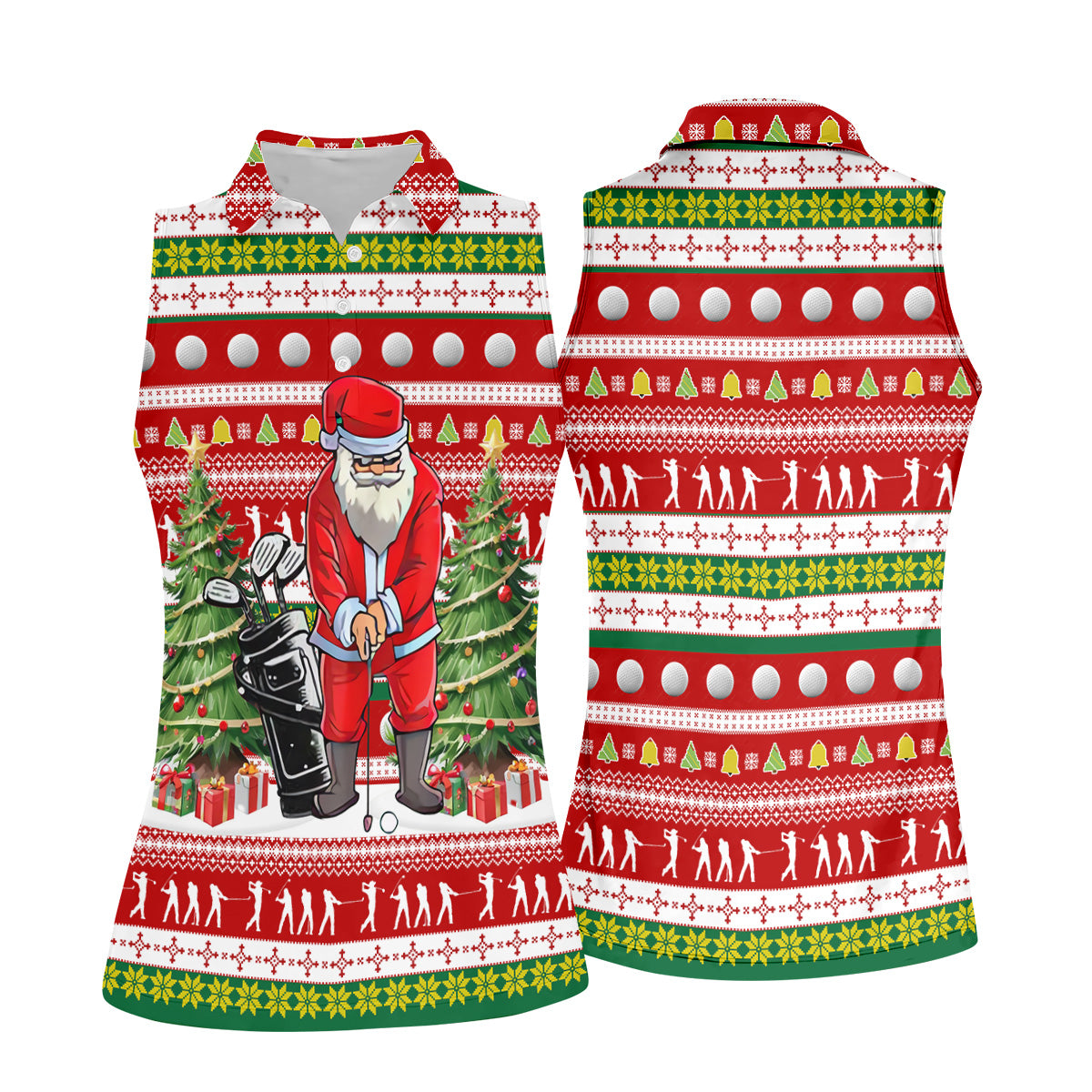 STYLE:Sleeveless Polo Shirt