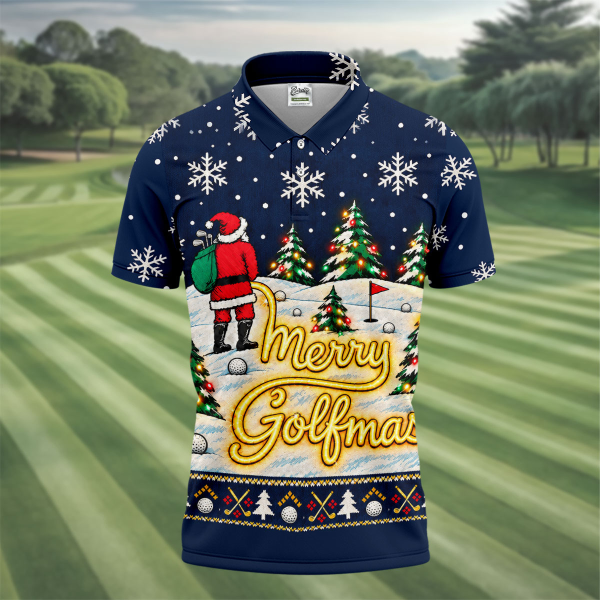 Christmas Golf Apparel - Men - View 3