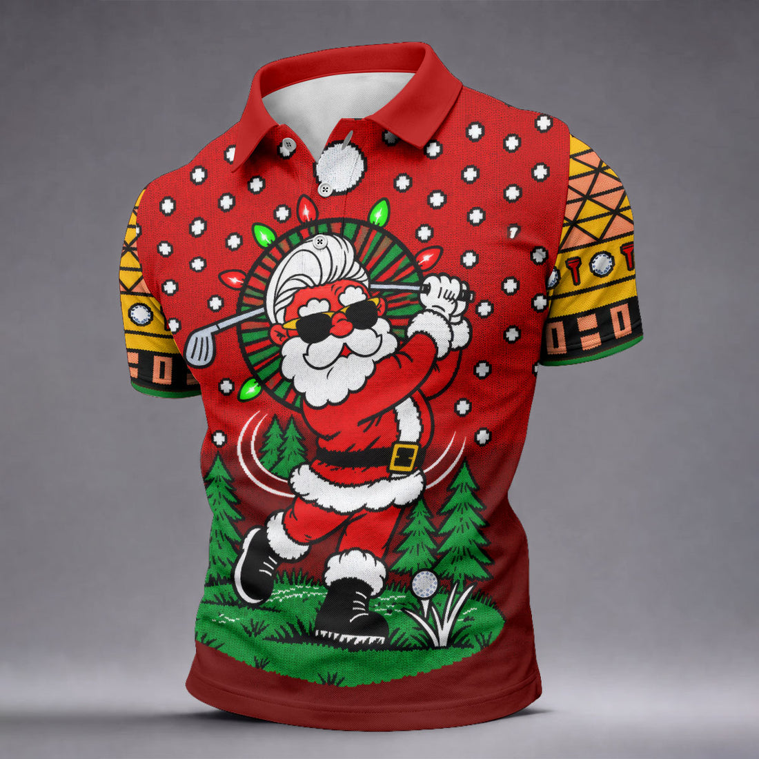 Christmas Golf Apparel - Men - View 1