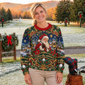 Tees The Season Santa Ugly Christmas Sweater - view 7