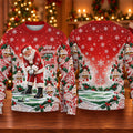Santa Putt Golf Ugly Christmas Sweater - view 5