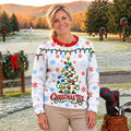 Golf Ball Tree Ugly Christmas Sweater - view 7