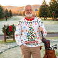 Golf Ball Tree Ugly Christmas Sweater - view 3