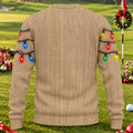 Rude Reindeer Ugly Christmas Sweater - view 2