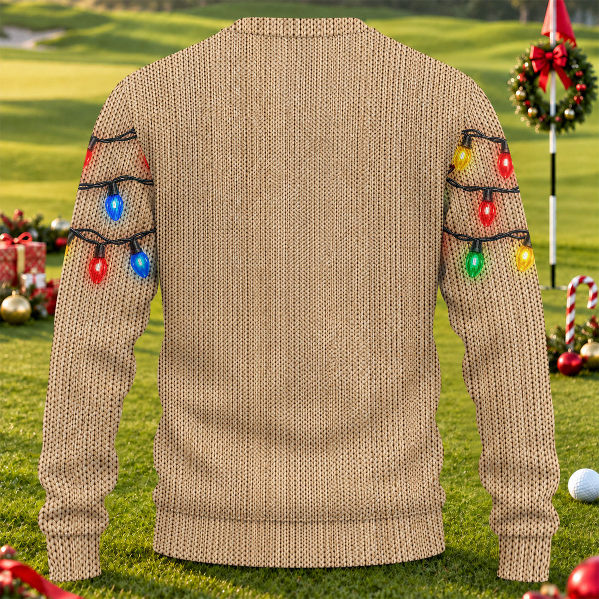 Rude Reindeer Ugly Christmas Sweater - view 2