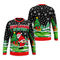 Christmas Stop Looking At My Putt Golf Shirt, Mens Golf Polo, Golf Shirts For Men