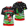 Christmas Stop Looking At My Putt Golf Shirt, Ladies Golf Shirts, Ladies Golf Apparel