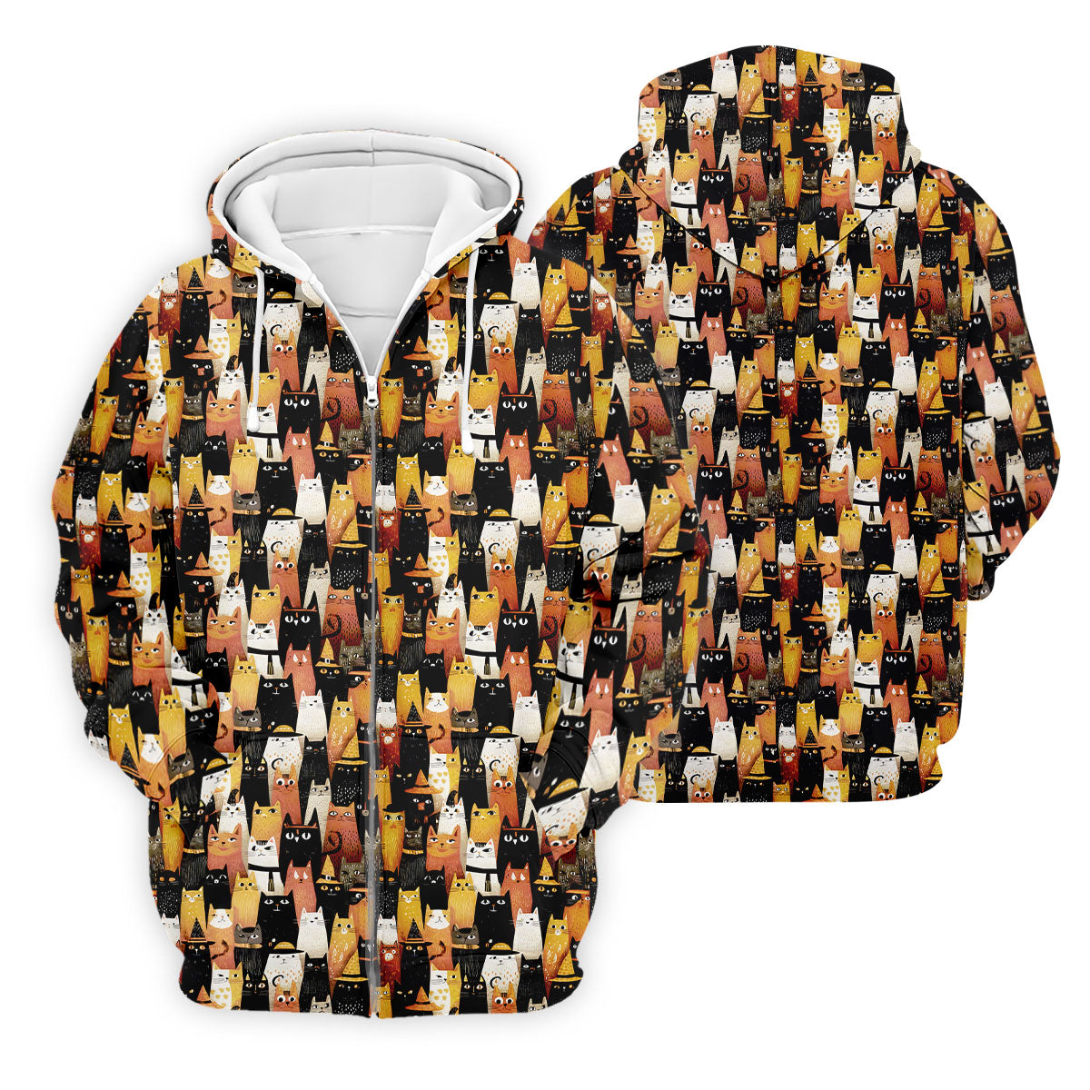 STYLE:Zipper Hoodie